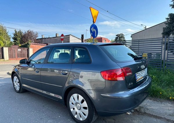 Audi A3 cena 17999 przebieg: 308000, rok produkcji 2006 z Byczyna małe 379